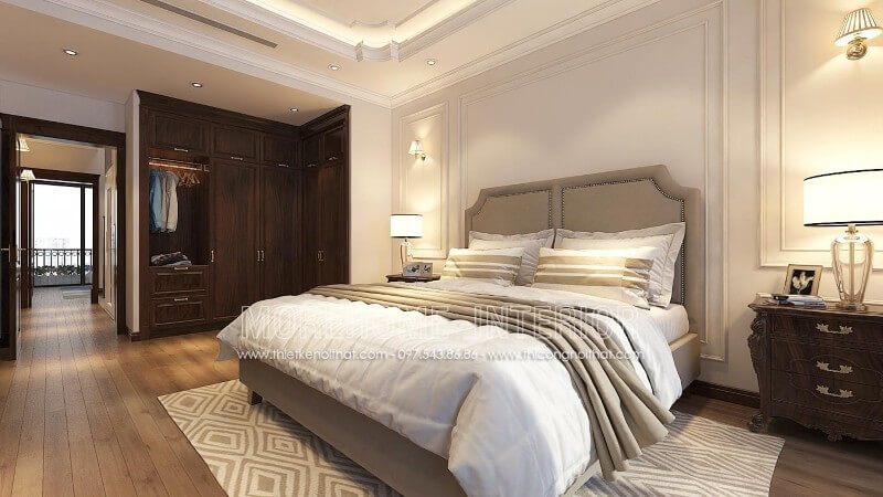 .
Giường ngủ tân cổ điển được thiết kế để tạo ra một ấn tượng mạnh mẽ, các họa tiết được đơn giản hóa để tránh tạo ra cảm giác làm mất nhìn, nhưng vẫn giữ được sự sang trọng và tinh tế.